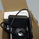 Mini Projector, Portable Projector 4K & Full HD 1080P Support, 270 Rotation Outdoor Projector, Movie Projector Compatible with Smartphone, TV Stick, Laptop, PS4, HDMI, USB (Ivory)