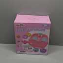 Kids Foot Spa & Nail Kit - Kids Spa Day Kit for Girls with Mask Foot Bath and Nail Dryer - Manicures Pedicure Toy Kit Nails Art Salon Girl Stuff - Christmas Birthday Gifts for 6 7 8 9 10-12 Year Old (Large Size)