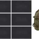 SUPERFINDINGS 13Pcs Blank Flag Patch Black Tactical Patch Solid Black Flag Patch Back DIY Flags Military Tactical Patch Rectangle Hook & Loop Tapes Self-Adhesive Small Patches for Hat Backpack Jacket