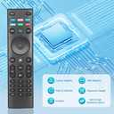 Universal Remote Control XRT140 for VIZIO Smart TV Remote Replacement XRT136 XRT260 XRT270 D/E/M/P/V/PX Series Smart TVs with 6 Shortcut Buttons-No Setup Required