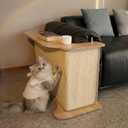 L-Shaped Cat Scratcher, Safa Vertical Cat Scratching Board for Indoor Cats, Armrest for Sofas and Cat Rest