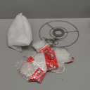 Christmas Hanging Ceiling Decor Snowflakes Chandelier Winter DIY Decor Snowflakes Chandelier Ornament for Winter Theme Wonderland Christmas Party Decorations