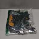 Roberly Halloween Birthday Party Decorations, Halloween Birthday Banner with Lights Include Pumpkin Signs Bat Stickers Supplies for Horror Home Party Fireplace Decorations