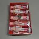 Amyhill 5 Pcs Christmas Nutcracker Ornaments Pink Wooden Nutcracker Hanging Decorations 5 Inch Soldier Nutcracker Figures Christmas Table Decoration Gift for Christmas Tree Holiday Party