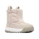 Columbia Youth Snowtrot Mid Insulated Snow Boot, Soft Taupe/Sea Salt, 4