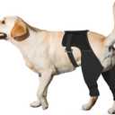 Dog Recovery Sleeve Rear Leg for Stop Licking, Comfortable Back Leg Pants for Wound ACL TPLO After Surgery, Dog Cone Alternative Protective, L