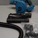 Cordless Leaf Blower for Makita 18V Battery,Electric Jobsite Air Blower with Brushless Motor,6 Variable Speed Up to 180MPH,2in1 Handle Electric Blower and Vacuum Cleaner(Battery Not Included)