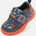 Toddler Boots Winter Warm Shoes with Fur Lined Boys Girls (5.5T,Grey Fish)