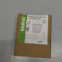 Haakaa Silicone Travel Microwave Steamer & Steriliser Bag, 30oz/900ml Reusable Silicone Steaming Bags for Baby Small Items, Pacifiers, Teethers or Baby Cups, Great for Home and On-The-Go, Grey/1PC