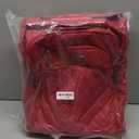 Rockland Melrose Upright Wheeled Underseater Luggage, Red, Carry-On 15-Inch