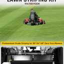 Wyckoff 19A70059OEM Lawn Striping Kit for 50"/54"/60" Deck Zero-Turn Mowers, Compatible with Cub Cadet ZT1/ZT2/ZT3, Troy-Bilt Mustang Z Series & More, Professional Grass Roller System