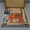 Tiny Land® Wooden Train Set for Children 39 Pcs