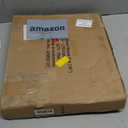 Teak Wood 9" Round Plant Stand |Dip Dyed Plant Stand |Accent Stool |Milking Stool |Bath Stool |Small Side Table (16" Tall White)