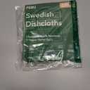 FEBU Swedish Dishcloths for Kitchen | 5 Pack Botanique Reusable Paper Towels Washable | Swedish Dish Towels | Non-Scratch Cellulose Sponge Cloths | No Odor, Biodegradable Cleaning Cloths