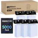 5000 Pack Card Sleeves, Perfect Fit Inner Sleeves Ideal for Double-Sleeving, Trading Card Sleeve Compatible with MTG, TCG, Gaming Cards (Clear)