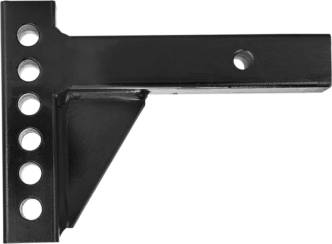 RVGUARD Replacement Weight Distribution Hitch Shank for Trailer, 2 Inch Receiver, 2-1/2 Inch Drop, 6-1/2 Inch Rise