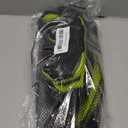 Snorkeling Set for Kids, Full Dry Snorkeling Mask Set for Adults, Anti-Fog Protection, Unisex,HD Panoramic View, Snorkeling Gear for Kids 4-14 Age (Black+Fluorescent Yellow)