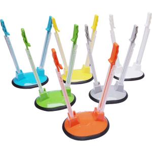 Baggy Rack For Ziploc Bag Holder, Food Prep & Freezer Bag Holders, 6 Pack/6 Color