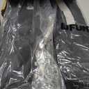 FUNDANGO Folding Camping Chair with Table, 2 Pack Portable Heavy Duty Outdoor Padded Chairs for Adults with Cup Holders for Lawn Beach Picnic Outside Travel (Blue)