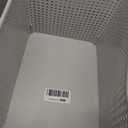 Bino 3 Pack Plastic Storage Baskets, Large, Grey