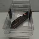 BINO | Plastic Storage Bins, Medium - Shallow | THE HANDLER COLLECTION | Multipurpose Organizer Bins | Kitchen Pantry Organizers and Storage | Clear Containers for Organizing Home | Freezer Organizer (2PK SHALLOW - MEDIUM - 12 x 6 x 4)