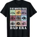 In My Monster Trucks Dad Era TShirt,small