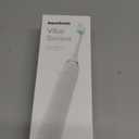 Aquasonic Vibe Series Ultra-Whitening Toothbrush  ADA Accepted Electric Toothbrush - 8 Brush Heads & Travel Case  40,000 VPM Motor & Wireless Charging - 4 Modes w Smart Timer  Optic White