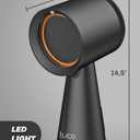 TUCO Portable Range Hood, Desktop Kitchen Exhaust Fan with 3 Speeds, Triple Filter Polymer, Aluminum & Carbon, Low Noise, Oil Collection Cup, Smoke Air Purifier for Indoor BBQ, Hot Pot and RV Kitchens (Black)