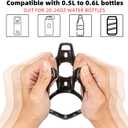 ROCKBROS Bike Water Bottle Holder Ultra-Light Bicycle Bottle Cages with Screws Tool, Universal Bike Cup Holder for Road MTB Mountain Bikes Cycling Accessories2 Pack