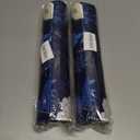 2 x Flowers Plants Mouse Pads for Desk,Premium Textured Large Mouse Pad for Women with Non-Slip Rubber Base, Pink Gold Design Mouse Mat with Stitched Edge Desktop Protection Mat for Computers Laptop