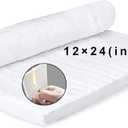 24" x12"x1" (Thick) Ceramic Fiber Blanket Fireproof Insulation Baffle Rated to 2400F, High-Temperature Resistance for Oven Stoves, Kilns, Forges