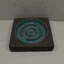 Havniva Ceramic 1.6 Cup Slow Feeder Dog Bowl for Medium and Large Breed, 8.2inch Puzzle Dog Food Dish, Anti-Gulping, Stop Bloat, Preventing Choking (Single Bowl-Dark Green)