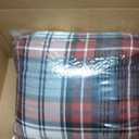 Madison Park Essentials Parkston Plaid Comforter Set Soft Brushed Microfiber College Bedding, 3M Scotchguard Stain Release Cover, Modern All Season Cabin Bedding, Twin/ Twin XL, Red, 2 Piece