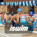 iSwim Thin Strap One Piece Swimsuit, Womens' & Girl's Competitive Swimwear, Training Fit, Quick Dry, UPF 50+