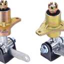 6inch Wheel Knuckle Spindle with Wheel Hub Fits for 110cc 168 200F Gokart Buggy Karting ATV UTV Quad Bike