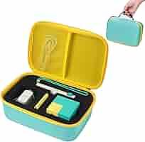 YouKnow Travel Storage Case Compatible with Nex Playground Game System, Custom Foam Tray Holds Active Game Console, HDMI & Power Cord, Remote, Camera Privacy Cover (Teal)