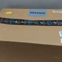 SpaceTime Extra Large Litter Box with High Sides,XL Low Entry Multi Cat Litter Pan for Kittens,Jumbo Litter Boxes for Big Cats,Anti-Splashing Cat Boxes for Indoor Cats,Open Top,Easy to Clean (Black)