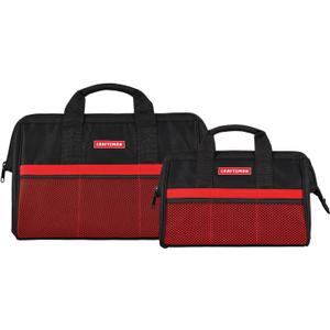 CRAFTSMAN 13" and 18" Zippered Tool Bag Combo (CMST513518)