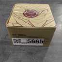 Gusto Nostro White Marble Coasters Set of 6 - Luxury Natural Stone Coasters for Drinks - Genuine Marble Kitchen Accessories, Round Artisanal Stone Coaster for Kitchen Counter, Coffee Table, Home Decor