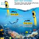 Greatever Dry Snorkel Set,Panoramic Wide View Anti-Fog Scuba Diving Mask,Professional Snorkeling Gear for Adults Kids