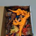 Kimicare Kids Dinosaur Figures Toys, 18 Pcs Plastic Dinosaur Toys for Kids 3-5, STEM Educational Realistic Dinosaurs Figurine Playset for Toddlers, Dino Toy Birthday Gifts Boys Girls