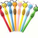 8 pcs Bee Pens Inspirational Bee Pen bee themed party favors for Bee Enthusiasts, Employees, Colleagues, Students And Holiday gifts