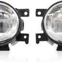 Front Fog Lights Lamps Pair Compatible with Q50 QX50 Q60 QX60 QX80 2014-2017 261554GA0A 261554GA0B LH & RH Daytime Running Light IN2593108