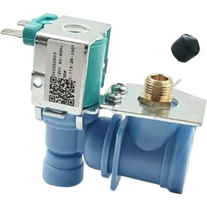 242252603 Refrigerator Ice Maker Water Inlet Valve, for Frigidaire kenmore Electrolux Icemaker Solenoid Valves, Replacement parts AP5671756 241803703 241803701 218475600 218720400 240380301 etc