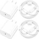 iPhone Charger Fast Charging,[Apple MFi Certified] 2Pack 20W Type C Fast Charger Block with 6FT USB C to Lightning Cable Compatible for iPhone 14/13/12/11 Pro Max/Xs Max/XR/X,iPad