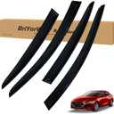 Vent Shades Rain Guards for Mazda 3 Sedan 2019 2020 2021 2022 2023 2024 2025 Accessories, for Mazda 3 Sedan Window Deflectors Window Visors