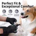 Disposable Nitrile Exam Gloves, Black Nitrile Gloves Disposable Latex Free for Medical, Cooking & Esthetician