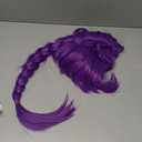 Topcosplay Female Purple Anime Cosplay Wig Halloween Carnival Party Wig