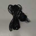 Plug in Hanging Light Cord Kit - 16Ft Pendant Light Plug in Lamp Kit, E26/E27 Bulb Socket Lantern Extension Cord with On/Off Switch, Socket Rings, Black