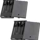 (2 PCS) 4AA Portable USB Battery Pack for 4-6V LED Neon Signs  Battery Operated Power Supply Converter for Plug-in LED Lights, Ideal for Indoor & Outdoor Use